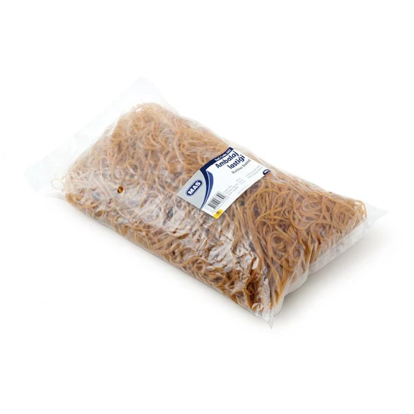 Mas Ambalaj Lastik Poşet Midi %80 Kauçuk 500 Gram Poşet Lastiği