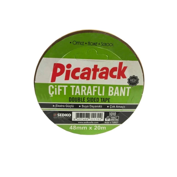 Picador Çift Taraflı Bant 48 mmx20 m Kz026 Picatack - 2