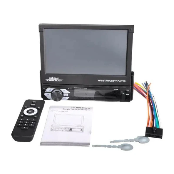 Primat 7inç Dokunmatik Ekran Indash Oto Teyp 4X55W Mirrorlink/ Mp5/usb/sd/fm/bt/kumanda