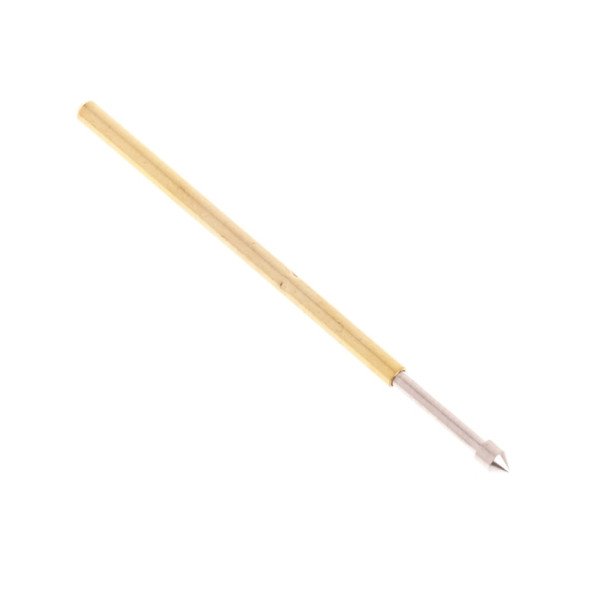 Pogo Pin P100-E2 100 Adet Set Altın Kaplama Yaylı Test Probu Pim 1.3mm Konik Kafa