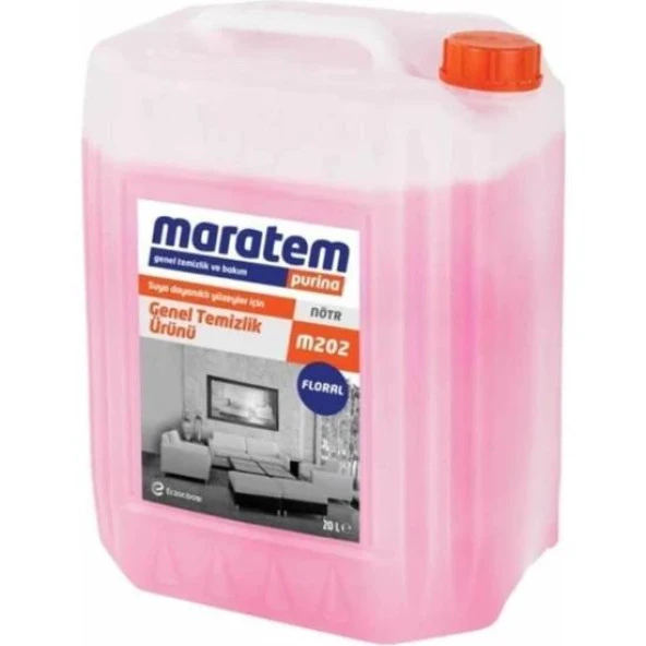 Maratem M202 Genel Temizlik Ürünü Floral 20L