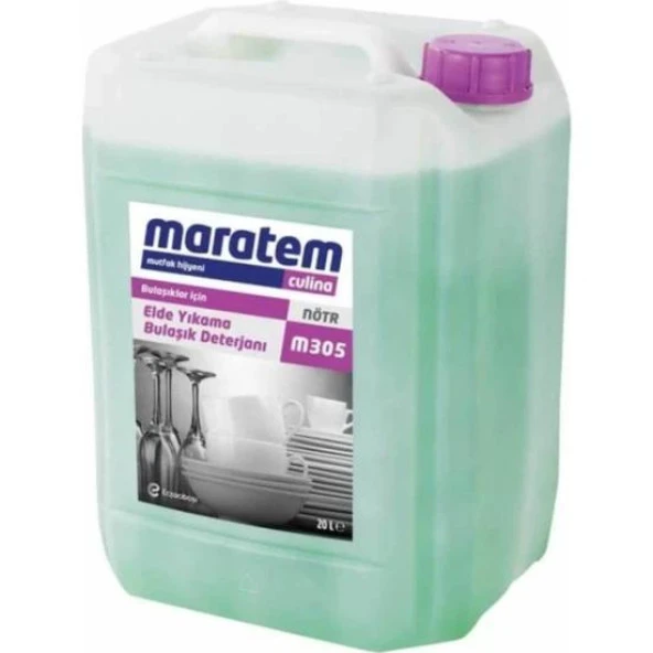 Maratem M315 Elde Yıkama Bulaşık Deterjanı 20L