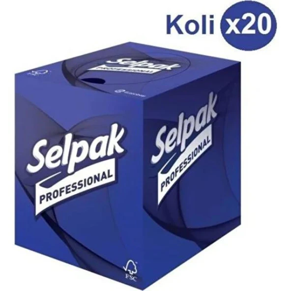 Selpak Professional Premium Butik Kutu Mendil 48'li 20 Paket