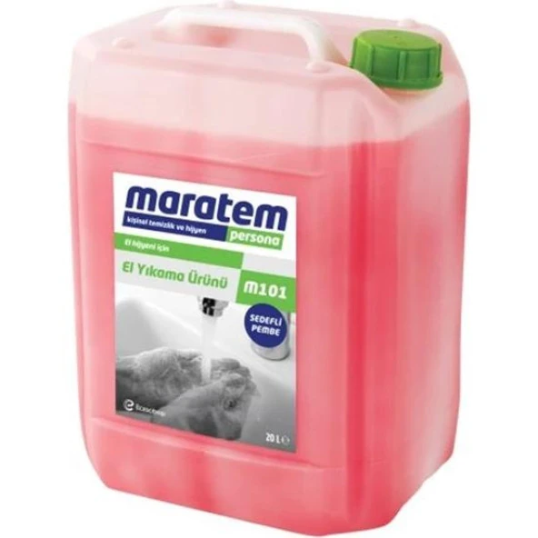 Maratem M101 El Yıkama Ürünü - Sedefli Pembe - 20 L