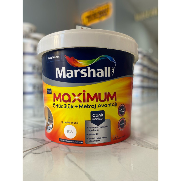 Marshall MAXİMUM İPEK MAT 7,5 L