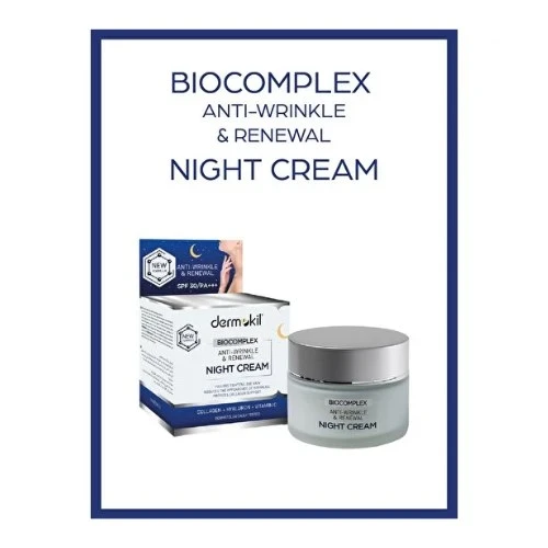 Dermokil Anti Age Kırışık Karşıtı ve Yenileyici Gece Bakım Kremi + Dermokil Gündüz Bakım Kremi - 3