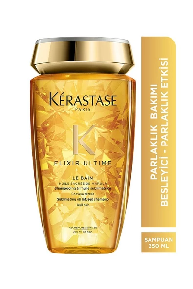 Kerastase Elixir Ultime Le Bain Parlaklık Veren Şampuan 250 ml