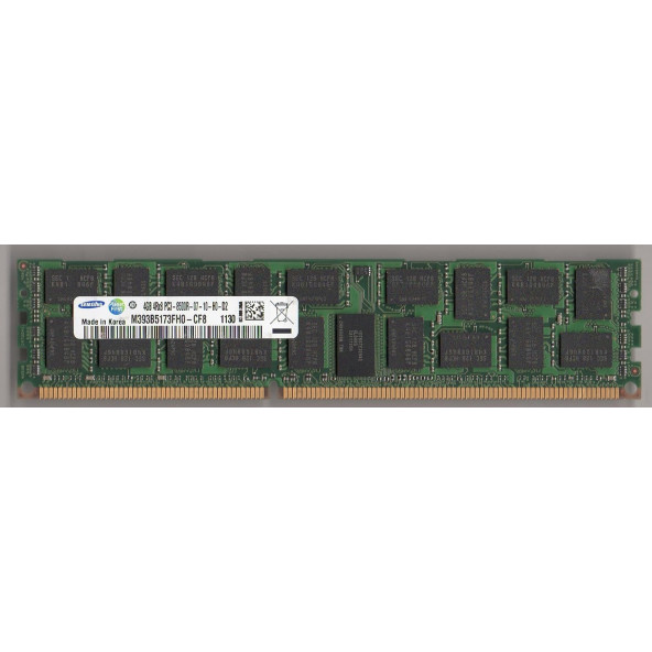 SAMSUNG M393B5173FH0-CF8 PC3-8500R DDR3 1066 4GB ECC REG SERVER RAM