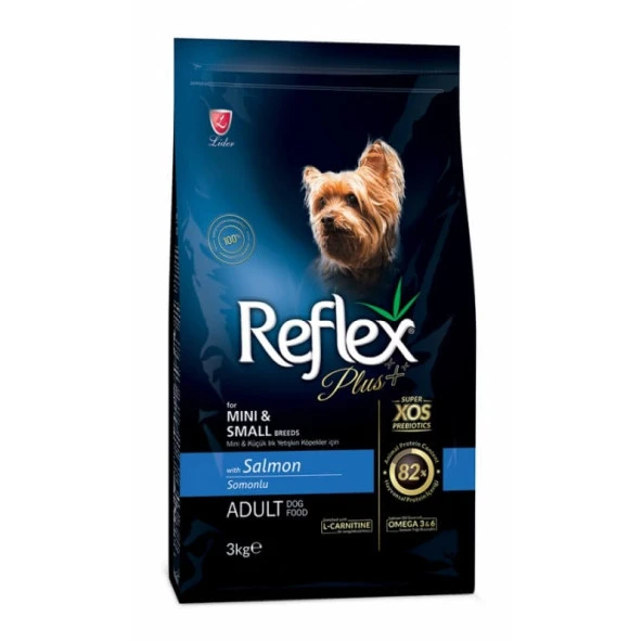 Reflex Plus Mini & Küçük Irk Somonlu Köpek Maması 3kg x 2 adet