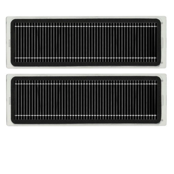 srfn ticaret Xiaomi 2c (STYTJ02ZHM) Uyumlu 2 Karbon Hepa Filtre + 2 Yan Fırça Aksesuar Seti - 3