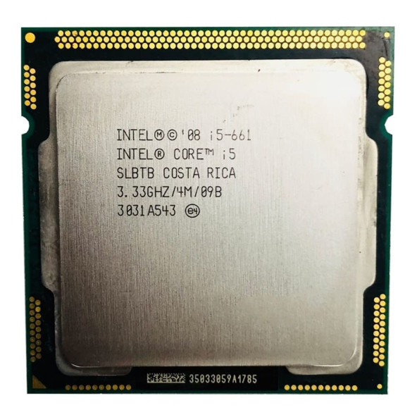 Intel Core I5-661 I5 661 3,3 GHz Çift Çekirdekli CPU İşlemci 4M 87W LGA 1156