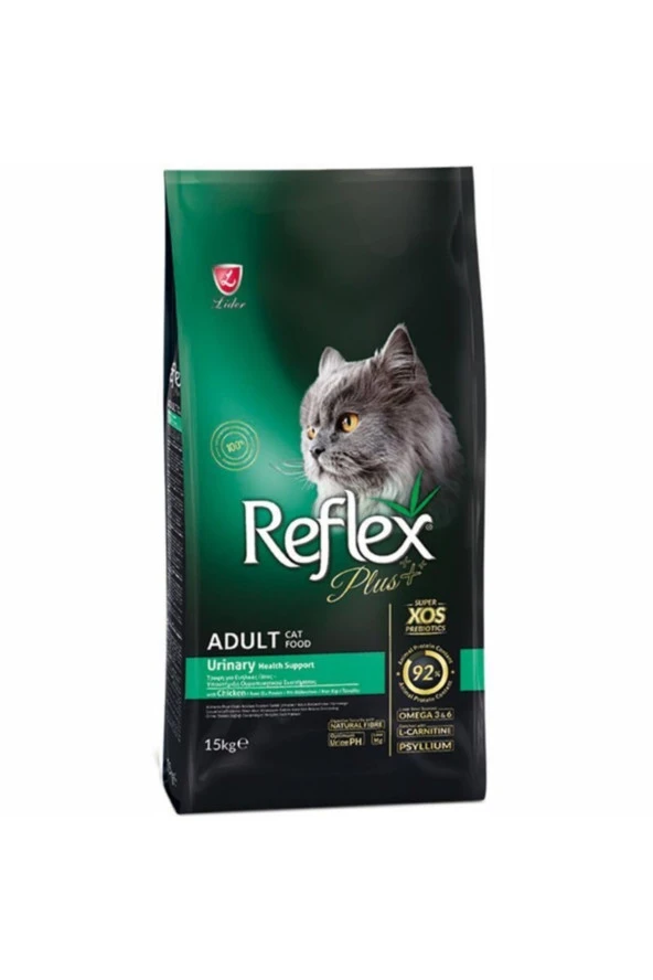 Reflex Plus Urinary Tavuklu Kedi Maması 15 kg