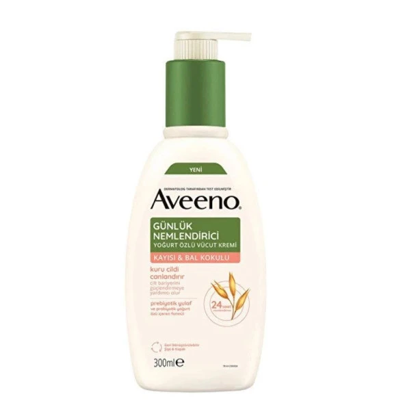 Aveeno Body Cream Yogurt Apricot & Honey 300 ml