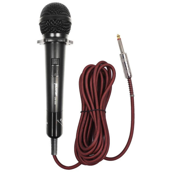 El Mikrofonu Kablolu 5mt Dinamik Professıonal Metal Plx Dm-888