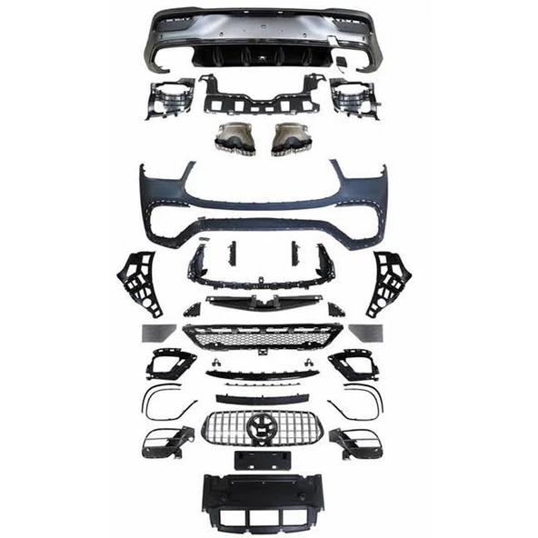 AUTOGP Mercedes c167 gle63 coupe body kit tampon seti 2021+
