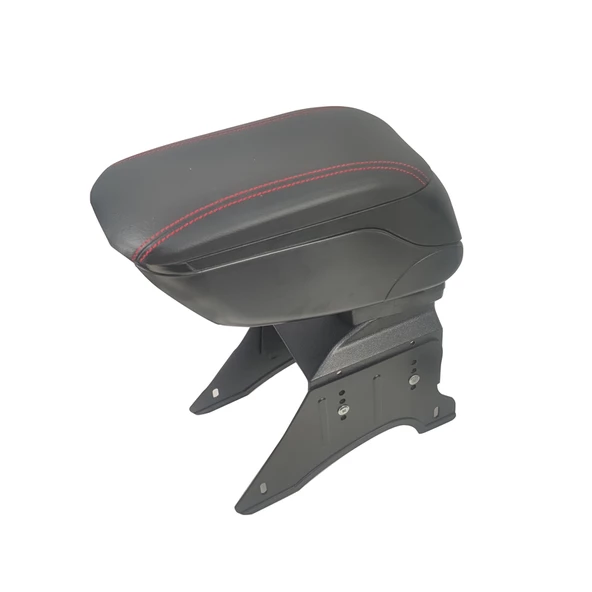 Space Ayarlanabilir kolçak siyah-kırmızı dikişli / ICKO68-SK - 2