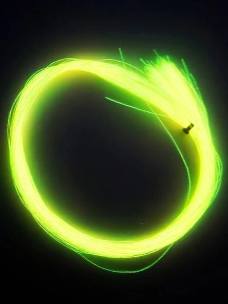 eagenset Pembe Fosforlu Karanlıkta Parlayan Glow Luminous in The Dark Ultraviyole (UV) Neon 1 Adet Çapari Simi - 2