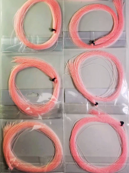 eagenset Pembe Fosforlu Karanlıkta Parlayan Glow Luminous in The Dark Ultraviyole (UV) Neon 1 Adet Çapari Simi - 7