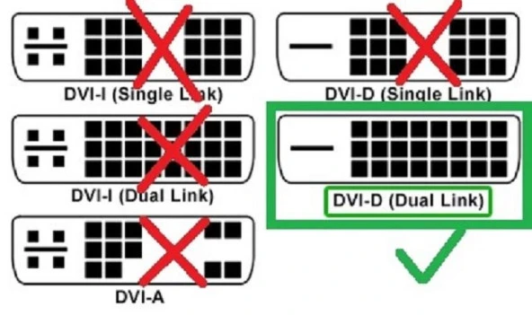 Ancheyn HDMI To Dvi 24+1 Çevirici Dönüştürücü Örgülü Monitör Kablosu 1.5 Metre 4600 - Resim 5