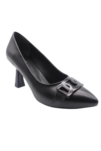 Palmiye Typu Taban Tokalı Stiletto Ayakkabı - 6