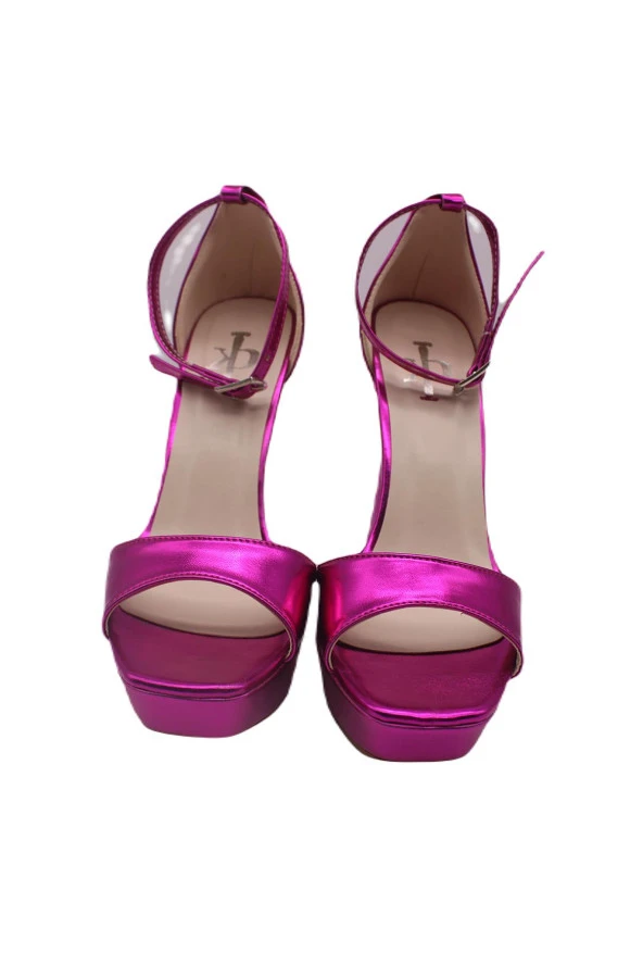 Palmiye Platform Taban Bayan Abiye Ayakkabı - 5