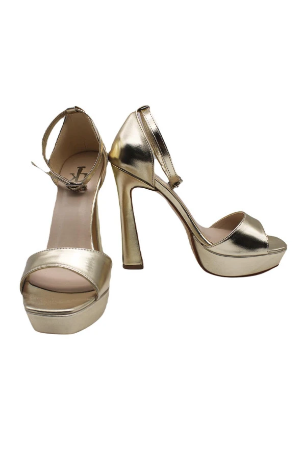 Palmiye Platform Taban Bayan Abiye Ayakkabı - 12