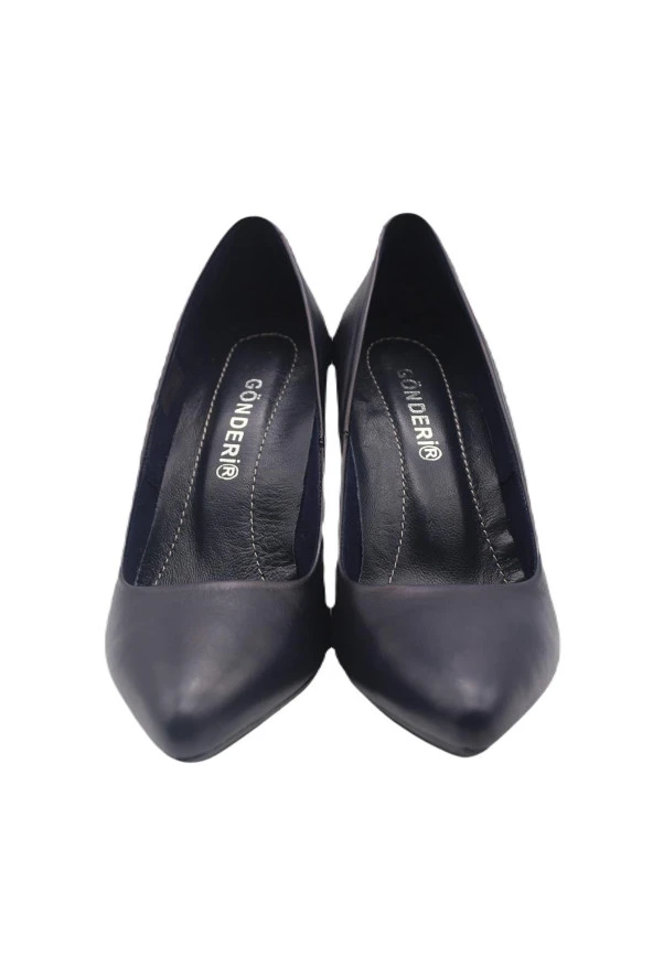 Gönderi Typu Taban Deri Stiletto Ayakkabı - 2