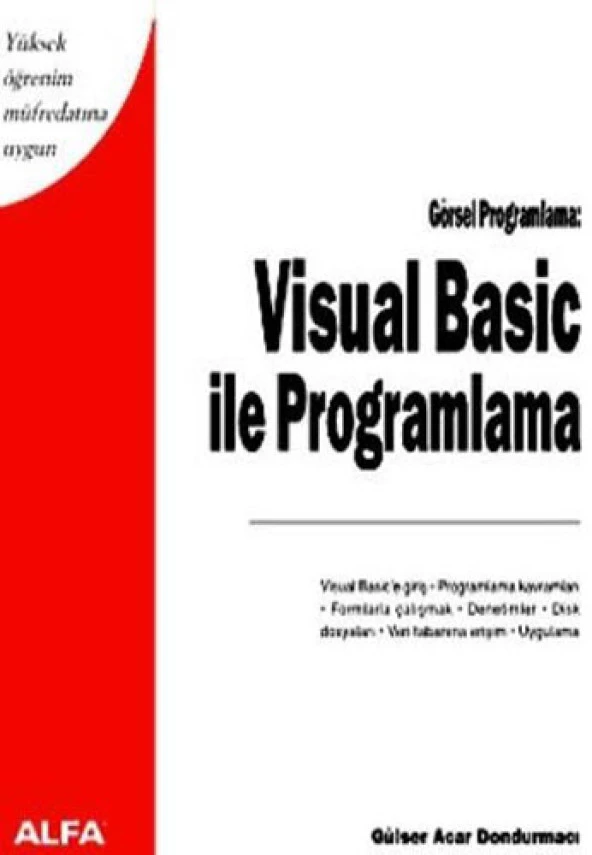 Visual Basic ile Programlama