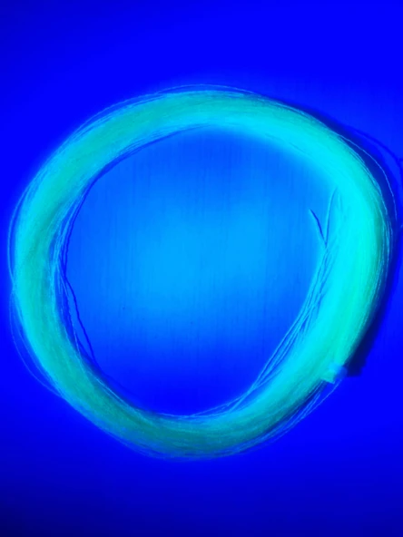 eagenset Sarı Fosforlu Karanlıkta Parlayan, Glow Luminous in Dark Ultraviyole (UV) Neon 1 Adet Poşet Çapari Simi - 3