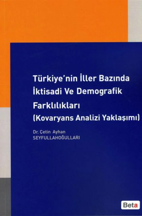 Türkiyenin İller Bazında İktisadi ve Demografik