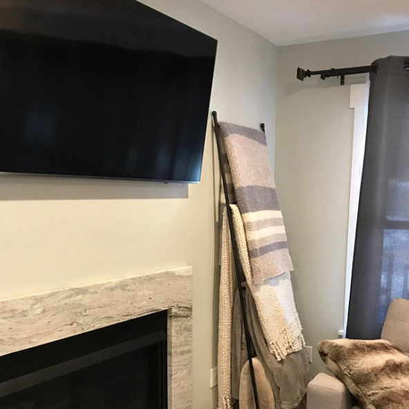 Şal Askılığı Metal Şal Askısı Merdiven Askılık - 4