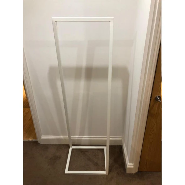 Kıyafet Askılığı Açık Metal Gardırop Konfeksiyon Sergi Askısı - 2