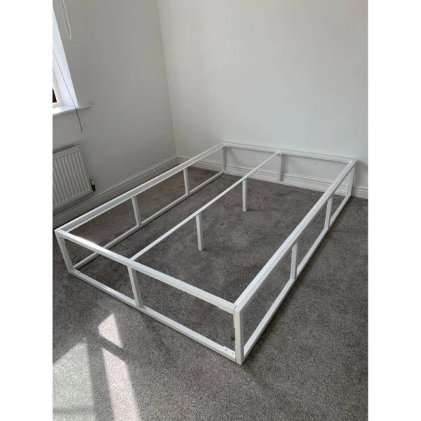 Demir Yatak Çift Kişilik Demir Karyola Ferforje Yatak - 3