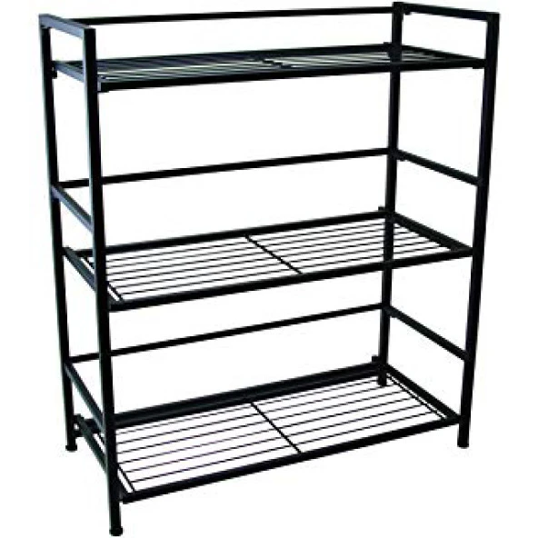 Metal Ayakkabılık Kapı Önü Ayakkabılık Raflı - 2