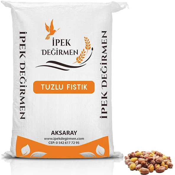 İpek Değirmen 5 KG Çerez Kavrulmuş Tuzlu Fıstık Lüks Kuruyemiş