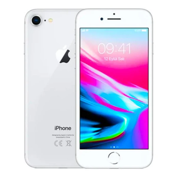 Apple iPhone 8 Silver 64GB Yenilenmiş A Kalite (12 Ay Garantili)