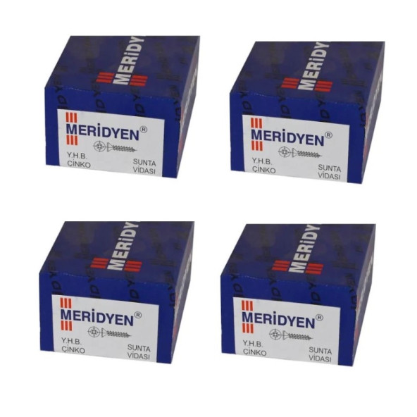 Meridyen Sunta vidası 3.5x45 2000 Adet (4 Paket)