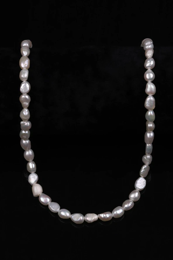 İnci Doğal Taş Dizi Şekilsiz Kesim - Resim 2