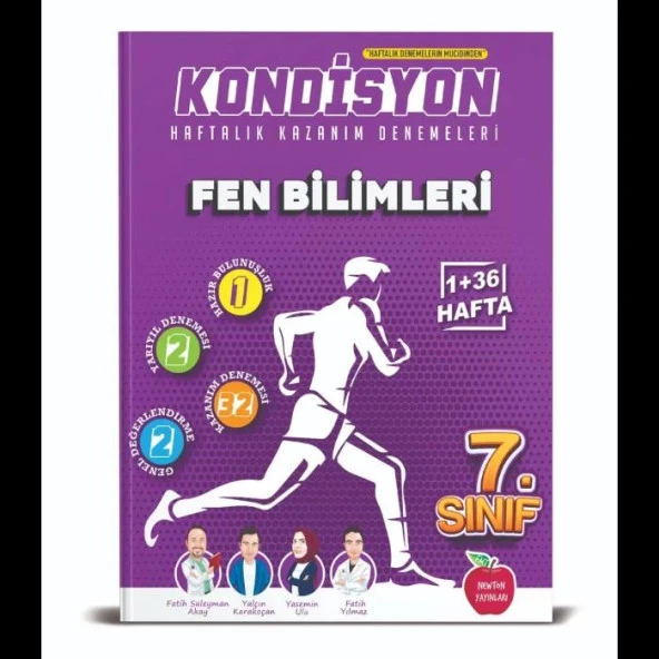 7.SINIF KONDİSYON HAFTALIK KAZANIM DENEMELERİ 37 HAFTA--FEN BİLİMLERİ