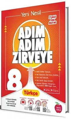 8.SINIF ADIM ADIM ETKİNLİKLİ KONU ANLATIMLI  SORU BANKALARI --TÜRKÇE