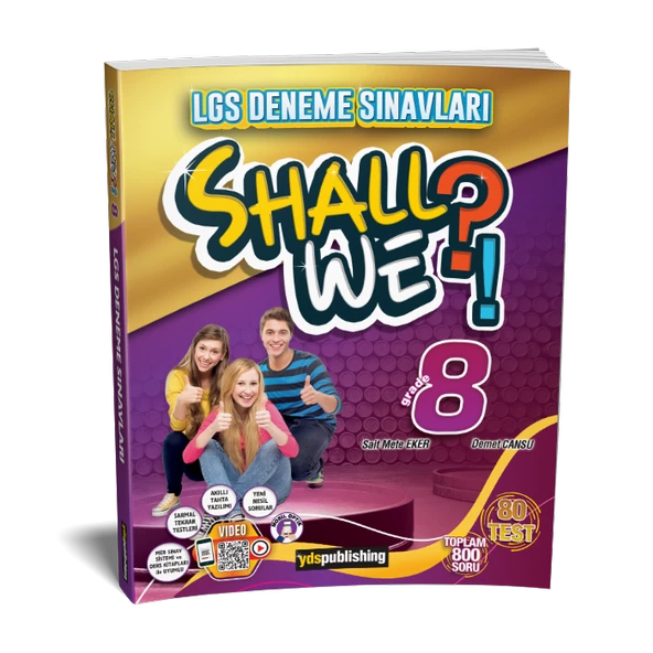 Shall We?! Lgs Deneme Sınavları Grade 8 (80 test)