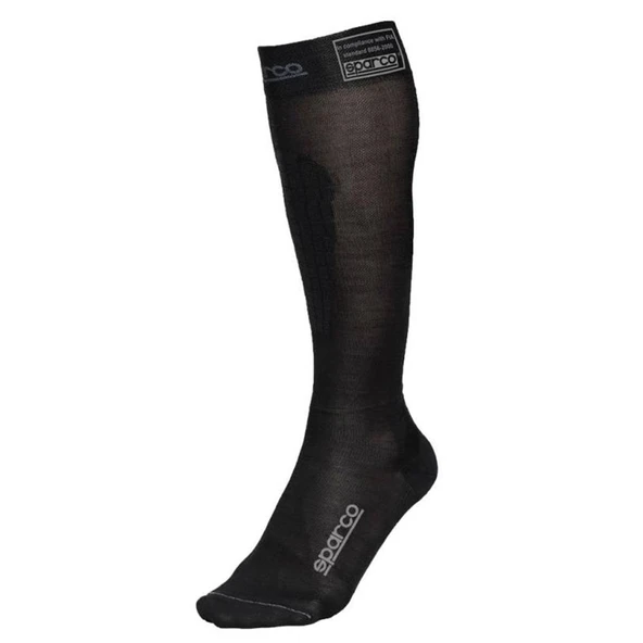 SPARCO RW-7 ÇORAP FİA ONAYLI SİYAH 40/41  NUMARA