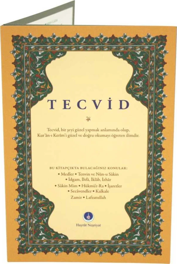 Katlanabilir Tecvid Kaideleri - Resim 4