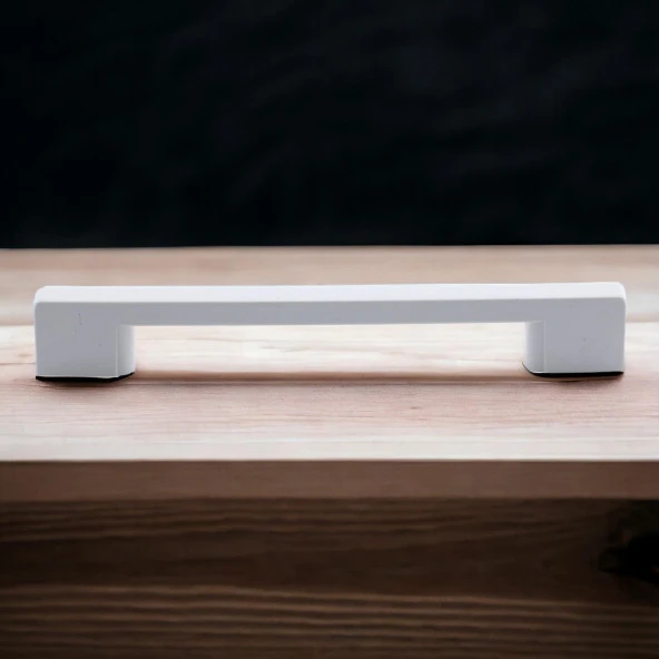 Köprü 192 Mm (SERT PLASTİK) Beyaz Mobilya Mutfak Çekmece Dolabı Dolap Kapak Kulbu Kulpu Kulpları - Resim 6