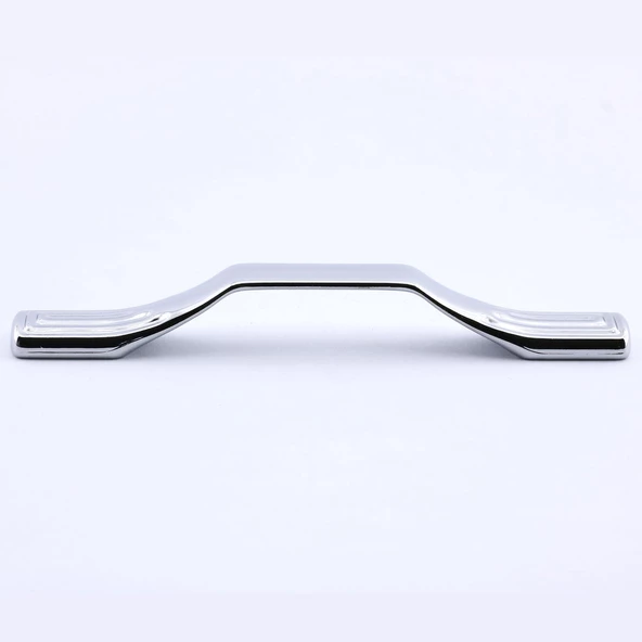Kesit Kulp Mobilya Mutfak Dolabı Çekmece Dolap Kulpları Kapak Kulpu Kulbu Krom Renk 160 mm Metal - Resim 5