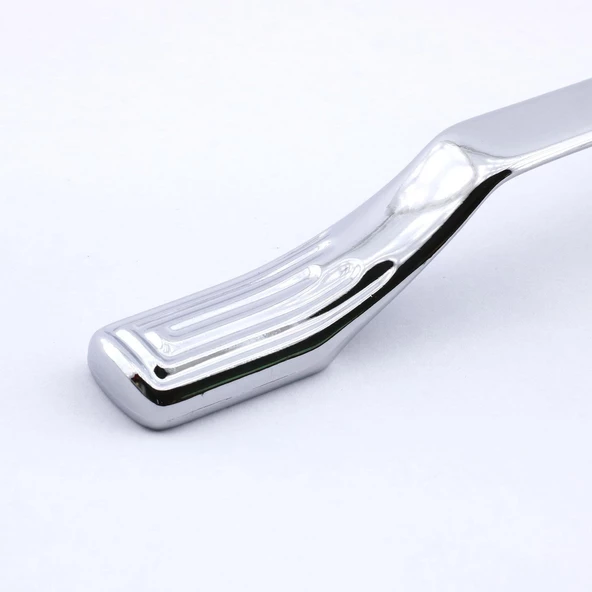 Kesit Kulp Mobilya Mutfak Dolabı Çekmece Dolap Kulpları Kapak Kulpu Kulbu Krom Renk 160 mm Metal - Resim 6