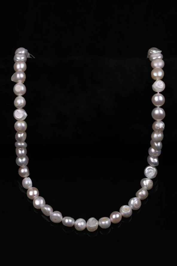 Sakız İnci Doğal Taş Dizi Şekilsiz Kesim - Resim 2