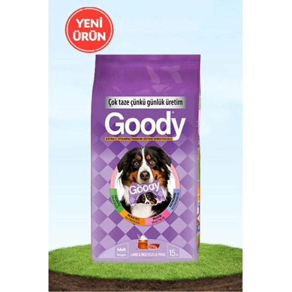Goody C Vitaminli Kuzu Etli 15 kg Yetişkin Köpek Maması