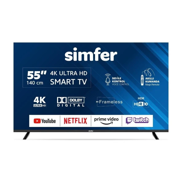 Simfer 55''55SFSW6M Webos 4K UHD TV