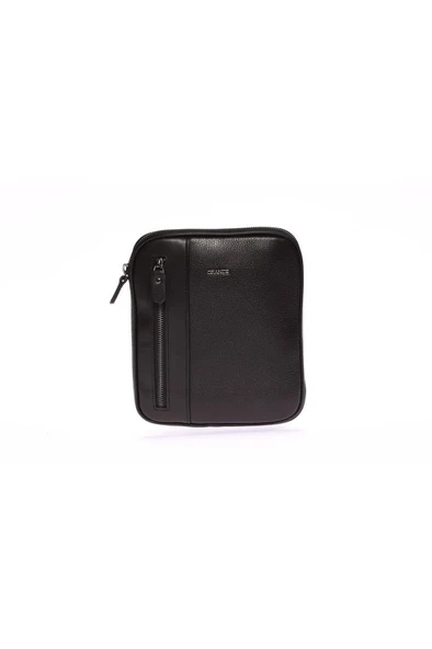 Grande Erkek Hakiki Deri Çapraz Askılı Çanta Siyah 6550 ürün görseli